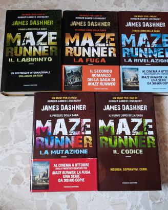 Maze runner serie libri completa