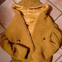  giacca reversibile giallo ocra 