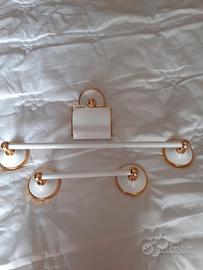 trittico accessori bagno
