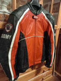 Giacca da moto in pelle Suomy