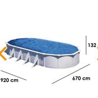 piscina in alluminio GRE