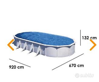 piscina in alluminio GRE