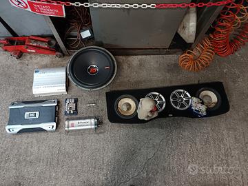 impianto stereo hi fi