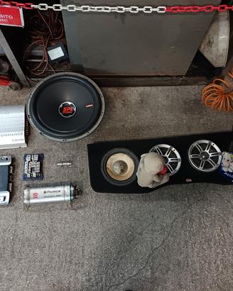 impianto stereo hi fi