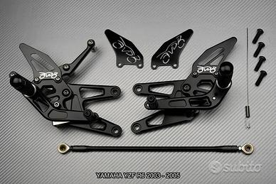 Pedane arretrate YAMAHA YZF R6 2003 - 2005