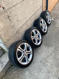 Cerchi in lega Mercedes A CLA e gomme 225/45 R17