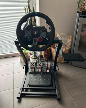 Volante Pedaliera e struttura per PS5