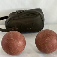 coppia di bocce anni 60/70