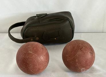 coppia di bocce anni 60/70
