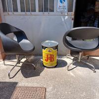 COPPIA POLTRONE DI DESIGN BABA