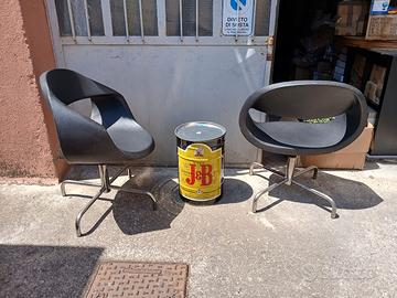 COPPIA POLTRONE DI DESIGN BABA