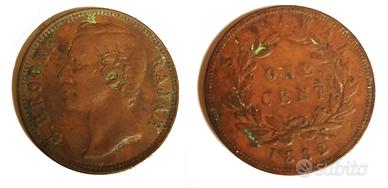 1 cent sarawak 1882 charles brooke