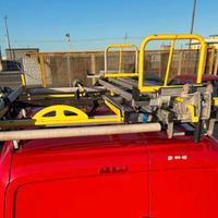 Montascale portapacchi con pistone Fiat Fiorino