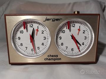 Jerger orologio meccanico per scacchi 