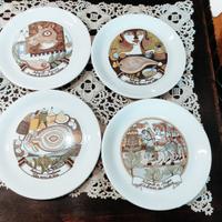 4 PIATTI DEL BUON RICORDO VINTAGE ANNI 80