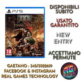 DOOM THE DARK AGES PS5 USATO GARANTITO