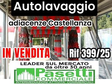AUTOLAVAGGIO con tunnel servito adiac. Castellanza
