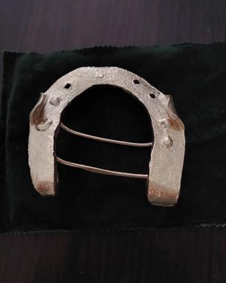 Ferro di cavallo WWI - Placcato oro 24kt