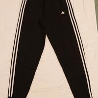 Pantalone tuta Adidas nero ragazzo 16 anni / 176 c