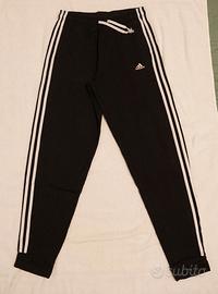 Pantalone tuta Adidas nero ragazzo 16 anni / 176 c