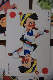 Pinocchio Carte da gioco vintage anni 40