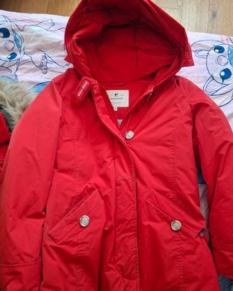 giubbotto woolrich rosso 10 anni