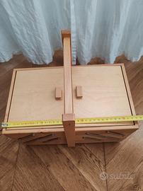 cassettiera porta cucito - scatola porta cucito 