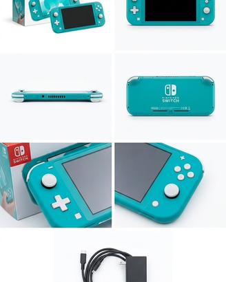 Nintendo Switch Lite Turchese  condizone perfette