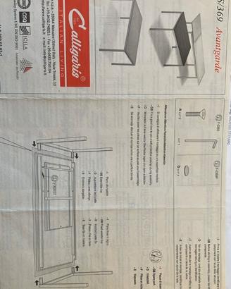 Tavolo da cucina Calligaris CS/369 Avantgarde