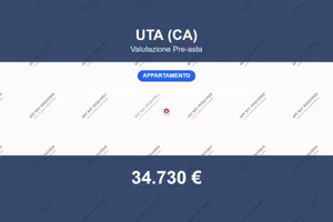 Immobile in asta di 85 m² a Uta