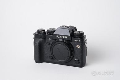 Fujifilm X-T3 fotocamera con circa 3500 scatti 