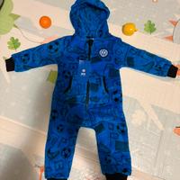 Tutina Inter bimbo 6M 74cm nuova