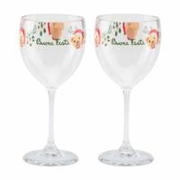 Bicchieri champagne “storie di Natale” Thun.