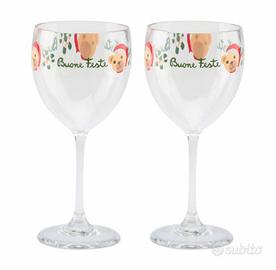 Bicchieri champagne “storie di Natale” Thun.