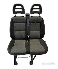 Sedile passeggero doppio per ducato, jumper, boxer