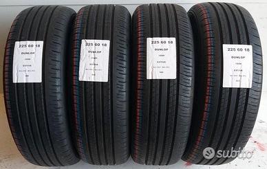 4 gomme 225 60 18 dunlop a660