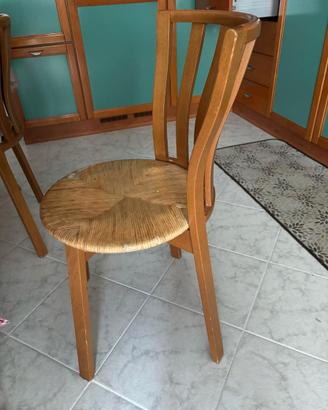 4 sedie usate Calligaris
