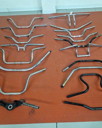 Stock Manubri Harley-Davidson 25 mm Chrome & Black