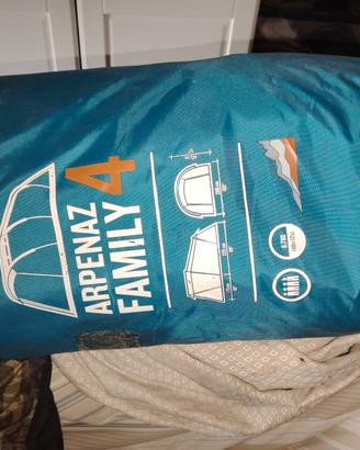 Tenda campeggio Arpenaz family 4