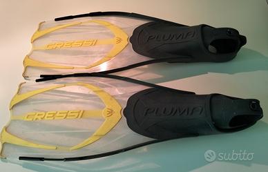 Pinne cressi pluma vintage,misura 41/42 