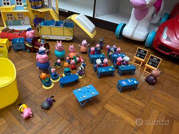 Lotto giochi Peppa Pig - Casa Veicoli e Personaggi