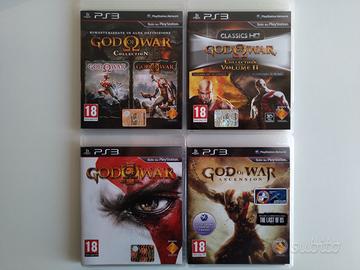 God of war per sony ps3 la serie completa