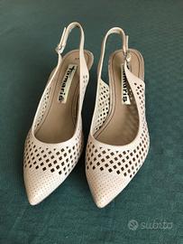 Décolleté donna n.37, tacco 8 cm