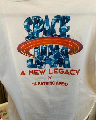 BAPE X SPACE JAM  rara  t-shirt