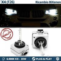 Lampadine Ricambio BIXENON D1S BMW X4 F26 6000K