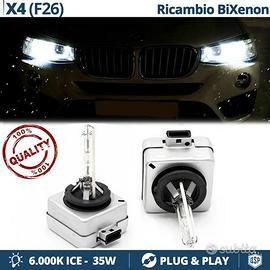 Lampadine Ricambio BIXENON D1S BMW X4 F26 6000K