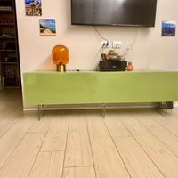 Mobile TV Lago con piedini in vetro