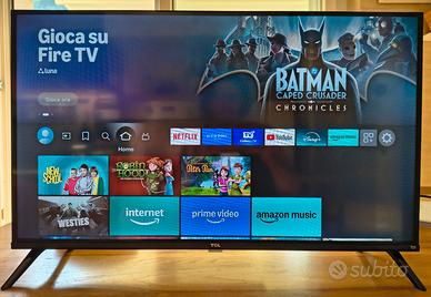 Smart TV TCL 32" FHD con Fire TV integrata