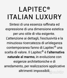 Pavimento-lastre in Lapitec - 'Marmo Eterno'