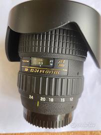Obiettivo Tokina AF zomm 12-24 mm per Nikon